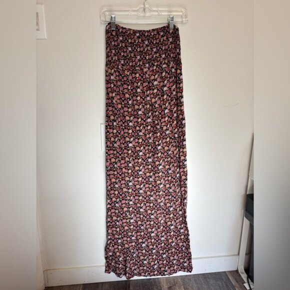Forever 21 Black and Pink Floral Dress - Picture 1 of 4